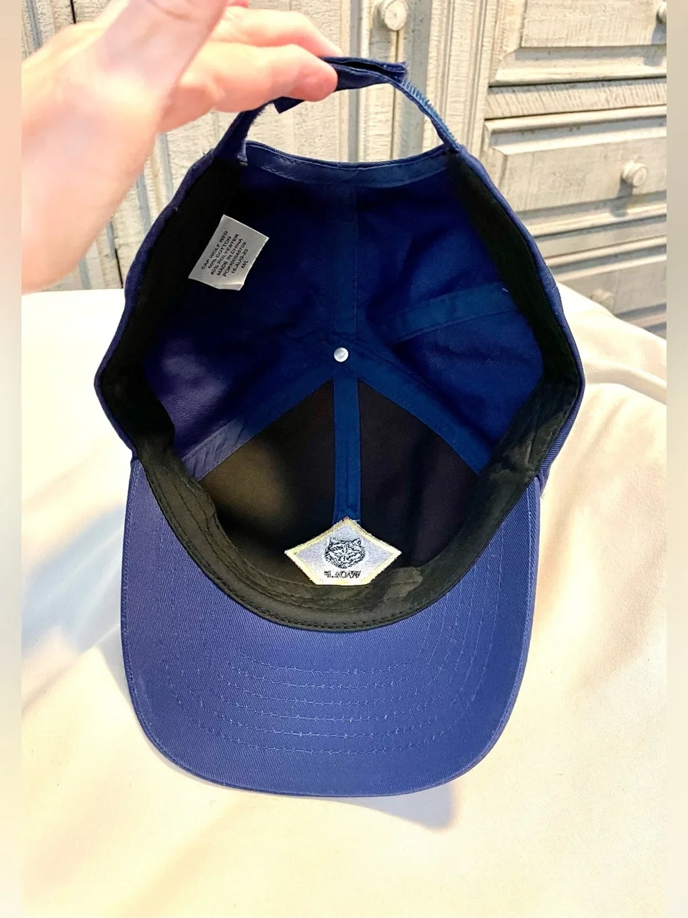 Official BSA Cub Scout Hat~Wolf -Boy -Navy Blue-Adjustable/Uniform/Cap/Hat/Patch